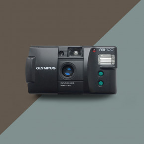 Olympus AM-100 / Infinity S компактный пленочный фотоаппарат