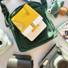 Сумка (Зелёная) Polaroid / Instax Wide / Instax mini