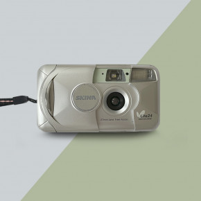 SKINA lito 24(silver) Пленочный фотоаппарат 35 мм 