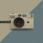 Konica POP C35 EF3 (бежевый) топовый компактный фотоаппарат 