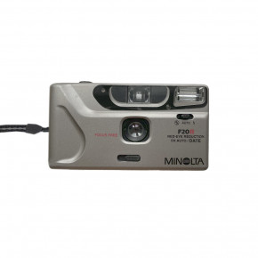 Minolta F20R (серый) (date) пленочный фотоаппарат