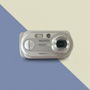 Samsung Digimax A7 цифровой фотоаппарат мыльница + чехол