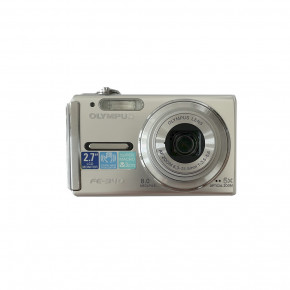 Olympus FE-340 (silver) цифровой фотоаппарат мыльница + чехол
