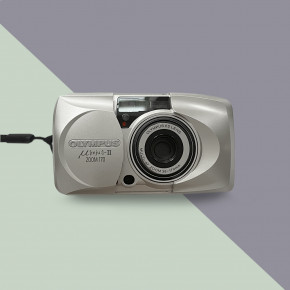 Olympus Mju II ZOOM 170 (date) компактный пленочный фотоаппарат