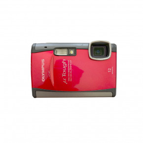 Olympus mju Tough (красный) цифровой фотоаппарат мыльница + карта 1 Гб
