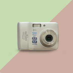 Nikon CoolPix L6 (silver) цифровой фотоаппарат мыльница 