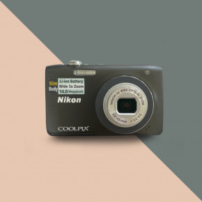 Nikon CoolPix S2600 (черный) цифровой фотоаппарат мыльница
