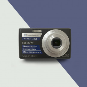 Sony Cyber-shot DSC-W620 (black) мыльница фотоаппарат цифровой + чехол
