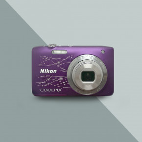 Nikon CoolPix S2800 (purple) цифровой фотоаппарат мыльница y2k