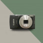 Canon IXUS 185 (black) мыльница фотоаппарат цифровой + чехол