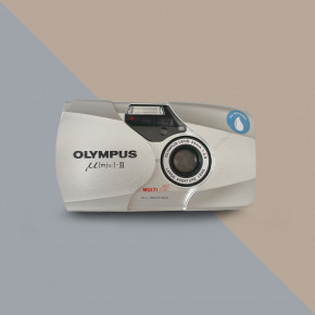 Olympus mju II (date) (№4) топовый пленочный компакт + мешочек