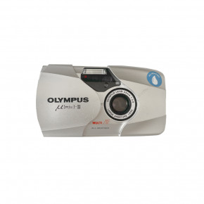Olympus mju II (date) (№4) топовый пленочный компакт + мешочек