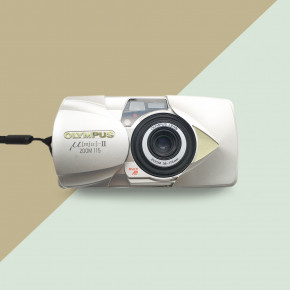 Olympus Mju II ZOOM 115 (date) компактный пленочный фотоаппарат
