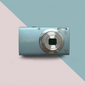 Canon PowerShot A2400 IS (mint) мыльница фотоаппарат цифровой + чехол