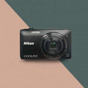 Nikon CoolPix S3400 (black) цифровой фотоаппарат мыльница 