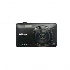 Nikon CoolPix S3400 (black) цифровой фотоаппарат мыльница 