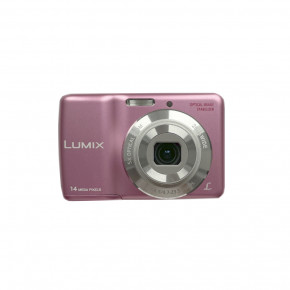 Panasonic DMC-LS5 (Lumix) (pink) цифровой фотоаппарат мыльница + чехол