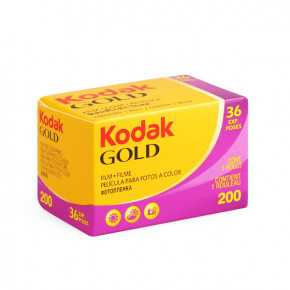 Подарочный набор: Sardina Camera & Flash DIY + фотопленки Kodak GOLD 200/36 + Kentmere PAN 100/36