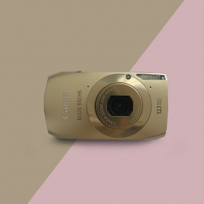 Canon IXUS 310 HS (gold) мыльница фотоаппарат цифровой + чехол