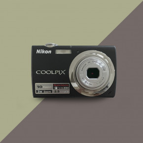 Nikon CoolPix S220 (black) цифровой фотоаппарат мыльница 