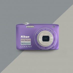 Nikon CoolPix S3100 (purple) цифровой фотоаппарат мыльница y2k