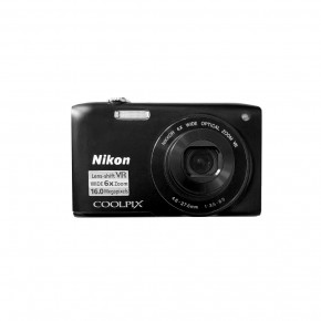 Nikon CoolPix S3300 (black) цифровой фотоаппарат мыльница 