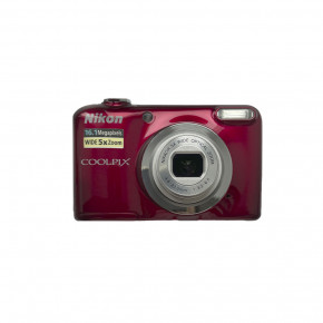 Nikon CoolPix A10 (red) цифровой фотоаппарат мыльница 