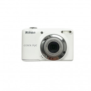 Nikon CoolPix L25 (white) цифровой фотоаппарат мыльница 