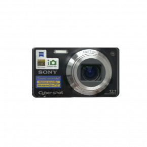 Sony Cyber-shot DSC-W275 (black) мыльница фотоаппарат цифровой + чехол