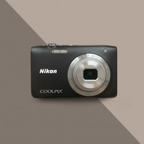 Nikon CoolPix S2800 (black) цифровой фотоаппарат мыльница y2k