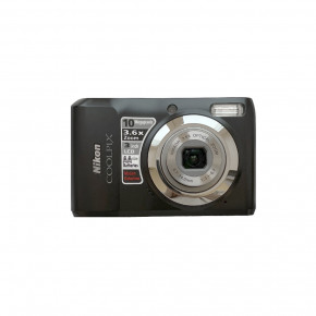 Nikon CoolPix L20 (black) цифровой фотоаппарат мыльница + чехол