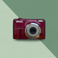 Nikon CoolPix L23 (red) цифровой фотоаппарат мыльница 