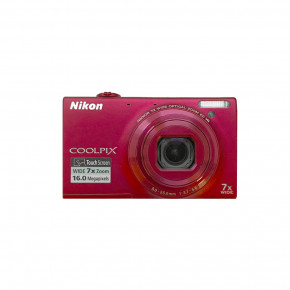 Nikon CoolPix S6150 (red) цифровой фотоаппарат мыльница 