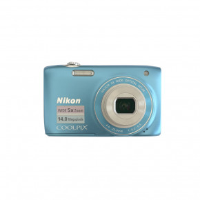 Nikon CoolPix S3100 (blue) цифровой фотоаппарат мыльница y2k