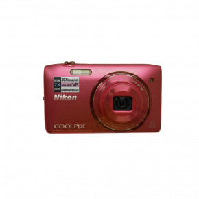 Nikon CoolPix S3500 (red) цифровой фотоаппарат мыльница y2k