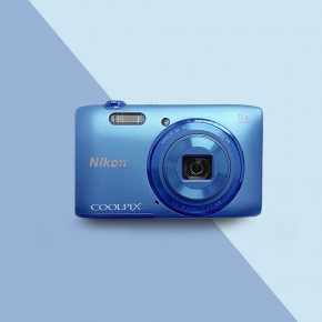 Nikon CoolPix S3600 (blue) цифровой фотоаппарат мыльница