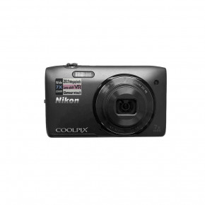 Nikon CoolPix S3500 (black) цифровой фотоаппарат мыльница y2k