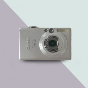 Canon IXUS 60 (silver) мыльница фотоаппарат цифровой + чехол