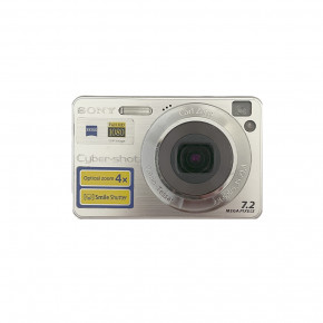 Sony Cyber-shot DSC-W110 (silver) мыльница фотоаппарат цифровой + чехол