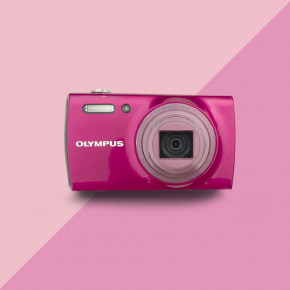 Olympus VH-510 (pink) цифровой фотоаппарат мыльница 