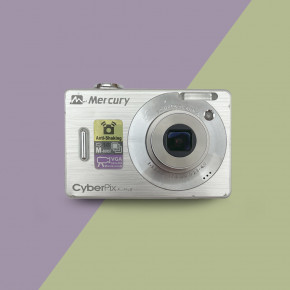 Mercury CyberPix E750P цифровой фотоаппарат мыльница y2k 