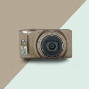 Nikon CoolPix S9200 (brown) цифровой фотоаппарат мыльница y2k