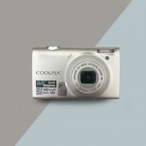 Nikon CoolPix S5100 (silver) цифровой фотоаппарат мыльница y2k