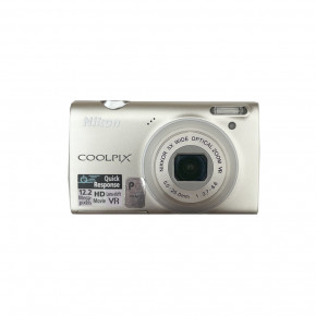 Nikon CoolPix S5100 (silver) цифровой фотоаппарат мыльница y2k