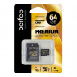 Карта памяти  Perfeo Premium Micro SD 64 ГБ