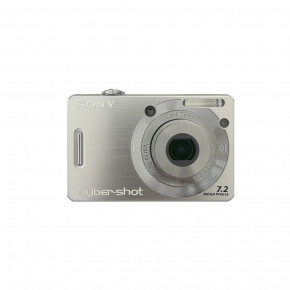 Sony Super Cyber-shot DSC-W55 (silver) мыльница фотоаппарат цифровой 
