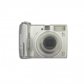 Canon PowerShot A550 (silver) мыльница фотоаппарат цифровой