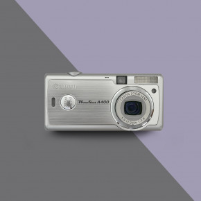 Canon PowerShot A400 (silver) мыльница фотоаппарат цифровой