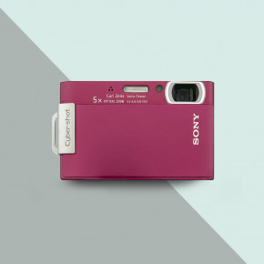 Sony Cyber-shot DSC-T200 (red) мыльница фотоаппарат цифровой