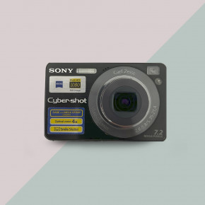 Sony Cyber-shot DSC-W125 (черный) мыльница фотоаппарат цифровой